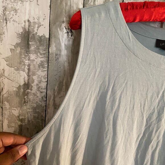 J.Jill light blue sleeveless flowy tunic tank top XL - Picture 2 of 5